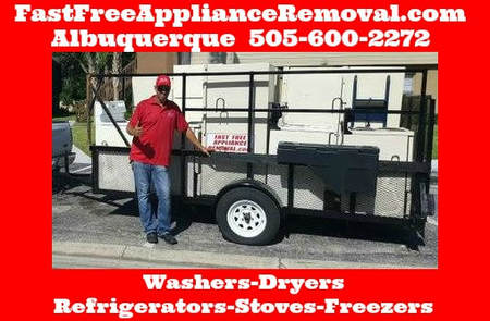 free appliance haul away Albuquerque