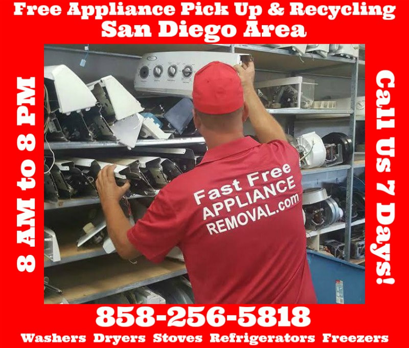 recycle appliances in San Diego California