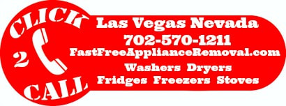 free appliance pick up Las Vegas Nevada