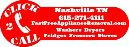 free appliance pick up Nashville Tennessee