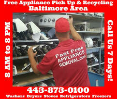recycle appliances Baltimore Maryland