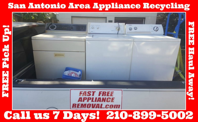 free washer dryer pick up San Antonio Texas