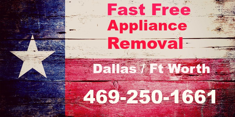 free appliance pick up Dallas Texas