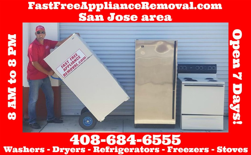 Free Appliance Removal San Jose California