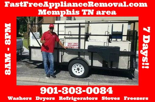 appliances removed free Memphis Tennessee