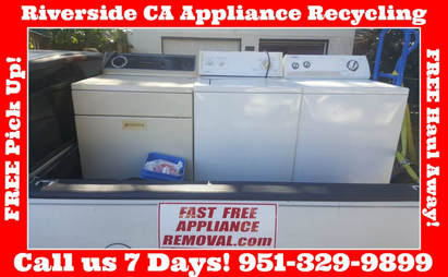 free washer dryer pick up Riverside California