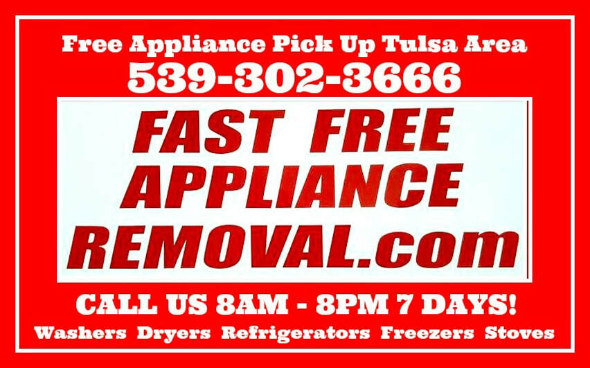 free appliance pick up Tulsa Oklahoma