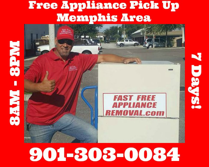 free appliance removal Memphis Tennessee
