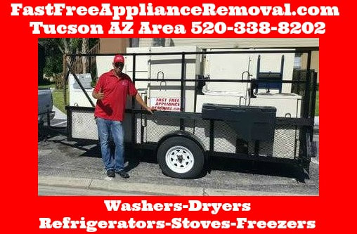 appliances picked up free city of Tucson Arizona