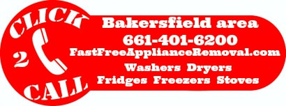 free appliance removal Bakersfield California