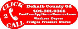 free appliance pick up Dekalb County Georgia