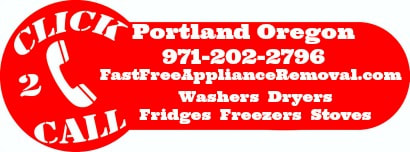 free appliance pick up Portland Oregon