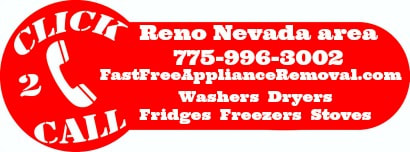 free appliance removal Reno Nevada