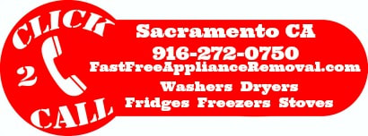 free appliance pick up Sacramento California