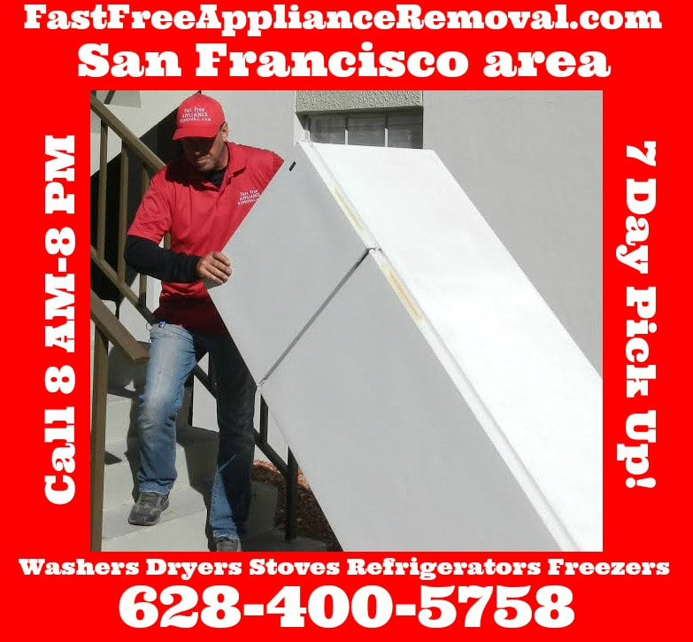free refrigerator pick up San Francisco California
