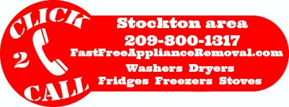 free appliance removal Stockton California