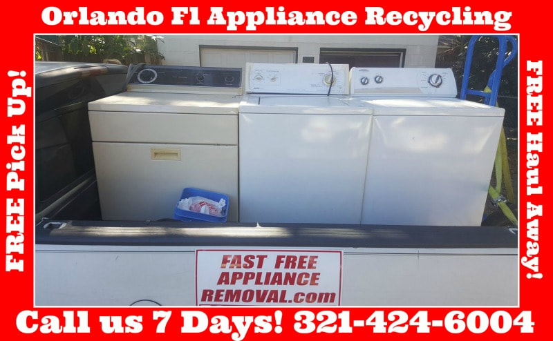 pick up washers and dryers Orlando Florida