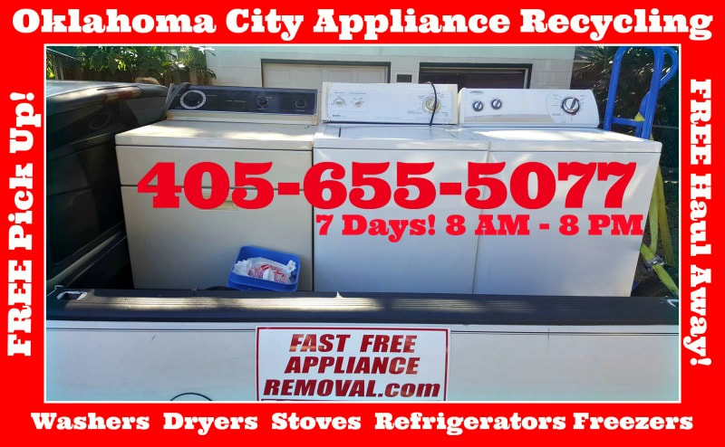 free washer and dryer pick up Oklahoma City OK