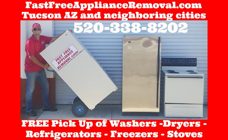 free appliance removal Tucson Arizona