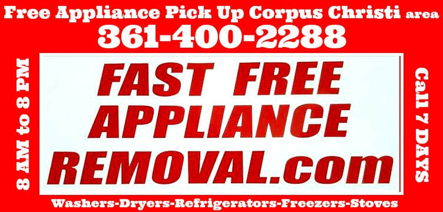 free appliance pick up Corpus Christi Texas