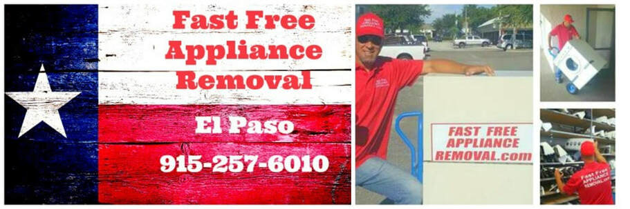 free appliance removal El Paso County Texas