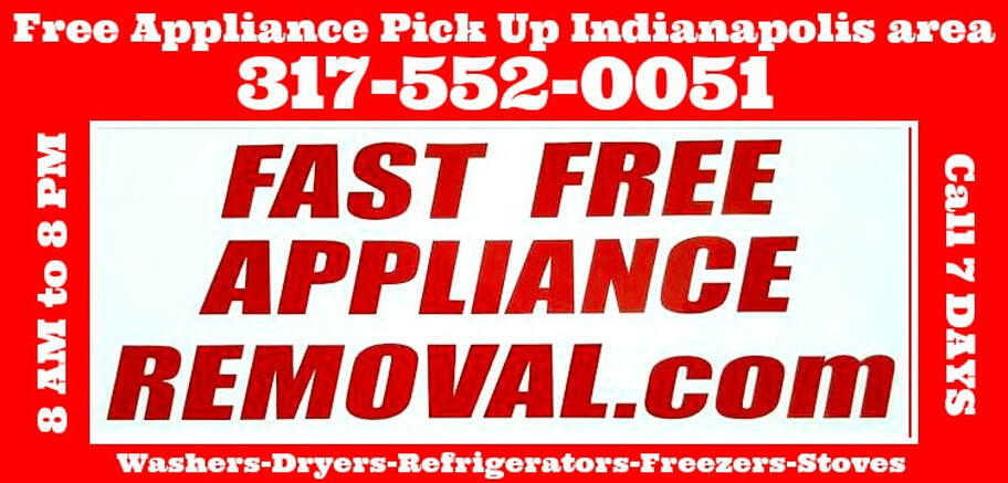 free appliance pick up Indianapolis Indiana 