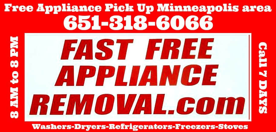 free appliance pick up Minneapolis Minnesota