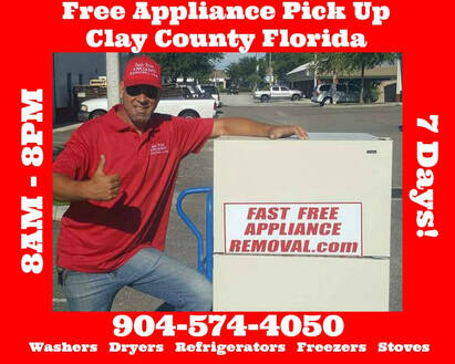 free refrigerator removal Jacksonville Florida