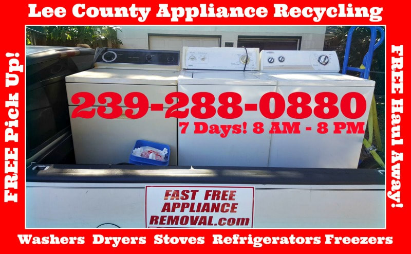 free appliance pick up Ft Myers Florida