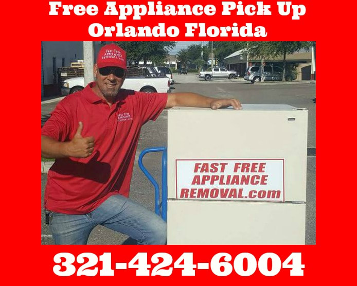 free appliance removal Orlando Florida
